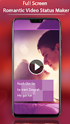 FullScreen Romantic Video Status Maker - 30 Sec 截图 3