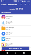 Cache Clean Master : Cleaner স্ক্রিনশট 1