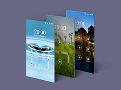 Lock screen pattern syot layar 1