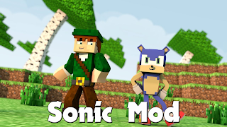 Sonic Boom mod for Minecraft PE ポスター