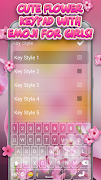 Flower Keyboards 스크린샷 1