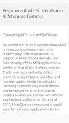 Beginners Guide To MetaTrader 4 截图 2
