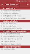 Learn Access 2013 syot layar 4