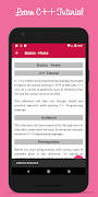Easy C++ Tutorial Full Offline screenshot 3