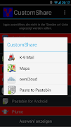 CustomShare screenshot 2