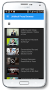 Unblock Proxy Browser 스크린샷 5