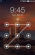برنامه‌نما Pattern lock screen عکس از صفحه
