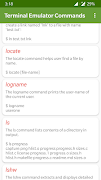 Terminal Emulator Commands capture d'écran 1