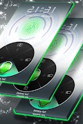 Phone Lock Fingerprints Theme imagem de tela 2