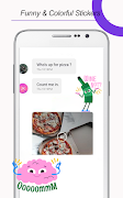 Free Call & Text Stickers for Text Now screenshot 5