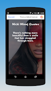 Nicki Minaj Quotes poster