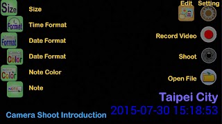 Date Camera اسکرین شاٹ 1