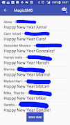 Magic SMS تصوير الشاشة 1