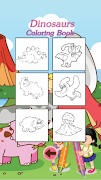 Dinosaur coloring for kids screenshot 2