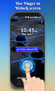 Finger Signature Lock Screen screenshot 1