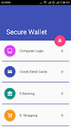 1 Schermata Secure Wallet