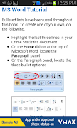 Learn MS Word Complete Tutorials imagem de tela 2