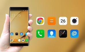 Theme for Lenovo K8 Plus HD: Gold Wallpaper 截圖 3