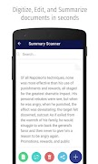 Summary Scanner capture d'écran 1
