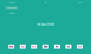 Weekdays imagem de tela 2