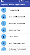 Physics Class 11 Notes Topper Science capture d'écran 1