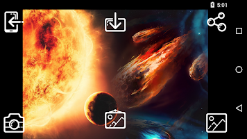 Outer Space Photo Montage screenshot 2