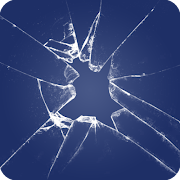 Broken Screen Simulator Affiche