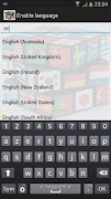 Enable language screenshot 2