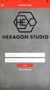 Hexagon Studio الملصق