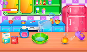 برنامه‌نما Learn with a cooking game عکس از صفحه