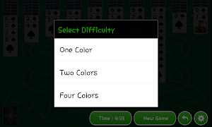 Spider Solitaire captura de pantalla 1