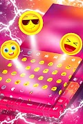Pink Keyboard for Android imagem de tela 4