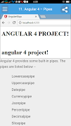 Learn Angular4 Full اسکرین شاٹ 3
