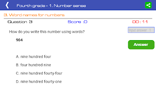 2 Schermata Fourth grade math