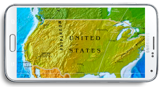 Карта мира 3D скриншот 3