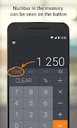 Calculator with Memory Plus Free screenshot 2