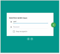 برنامه‌نما ROOTRIX WHM Client عکس از صفحه
