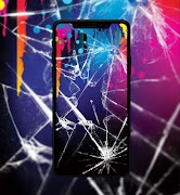 Broken screen wallpapers Affiche