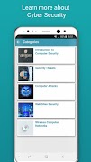 برنامهنما Cyber Security - Ethical Hacking Tutorial عکس از صفحه