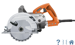 Circular saw simulator poster
