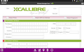 برنامه‌نما X-Forms عکس از صفحه