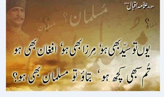 Allama Iqbal Poetry Urdu imagem de tela 3