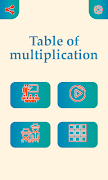 Table of multiplication স্ক্রিনশট 1