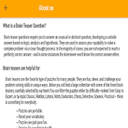 Brain Teasers 截图 1