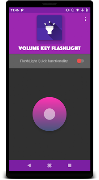 Flashlight Quick : Volume Button Light Poster