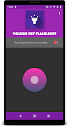 Flashlight Quick : Volume Button Light-poster