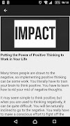 Positive Thinking Course syot layar 7