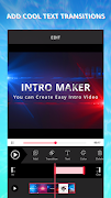 Intro Maker With Music, Video Maker & Video Editor ภาพหน้าจอ 4