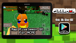 برنامه‌نما Pixelmon MOD MCPE ! عکس از صفحه
