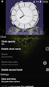 Chrome Analog Clock 스크린샷 7